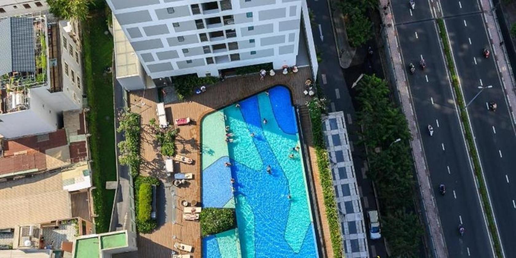 Rivergate Apartments Ho Chi Minh-stad Buitenkant foto